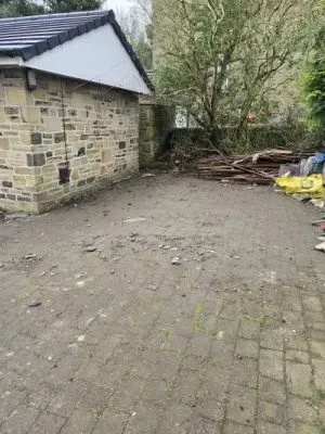 After: Yard strip out, Huddersfield
